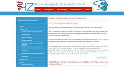 Desktop Screenshot of huisartsenpraktijkzaandamoost.nl